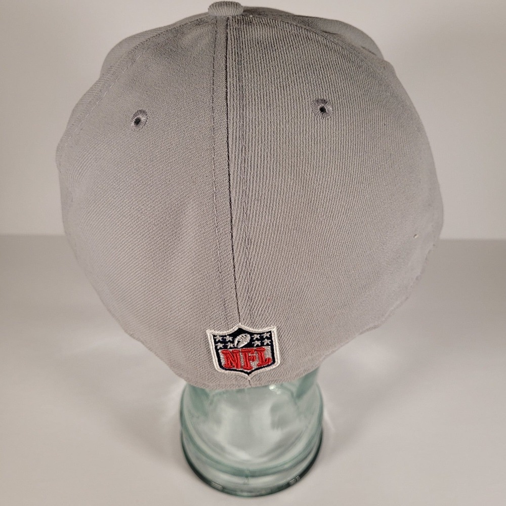 Dallas Cowboys New Era 59Fifty Grey Hat in Szie 7 3/4 - Picture 3 of 9